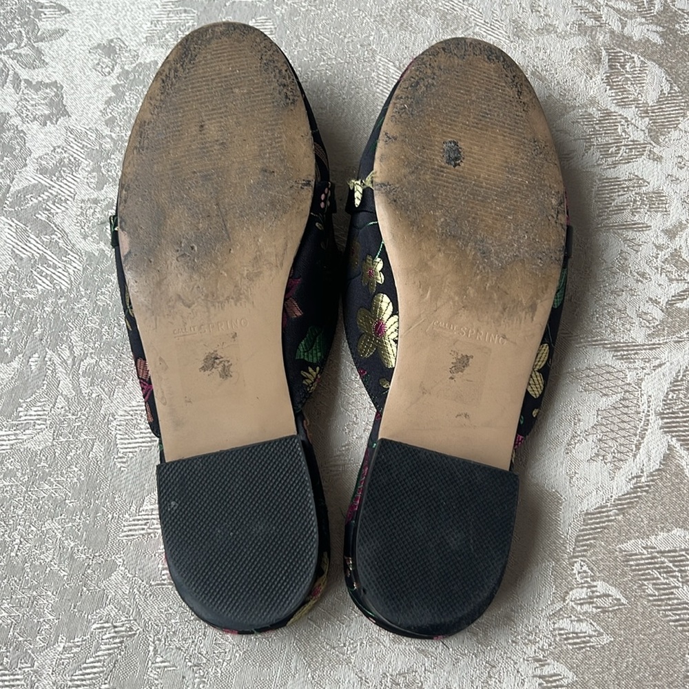 Call it Spring Mules with Floral Embroidery - Picture 6 of 6